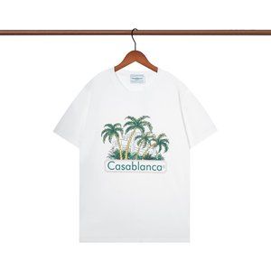 Casablanca Men's Cotton Printed Short Sleeve T-Shirt